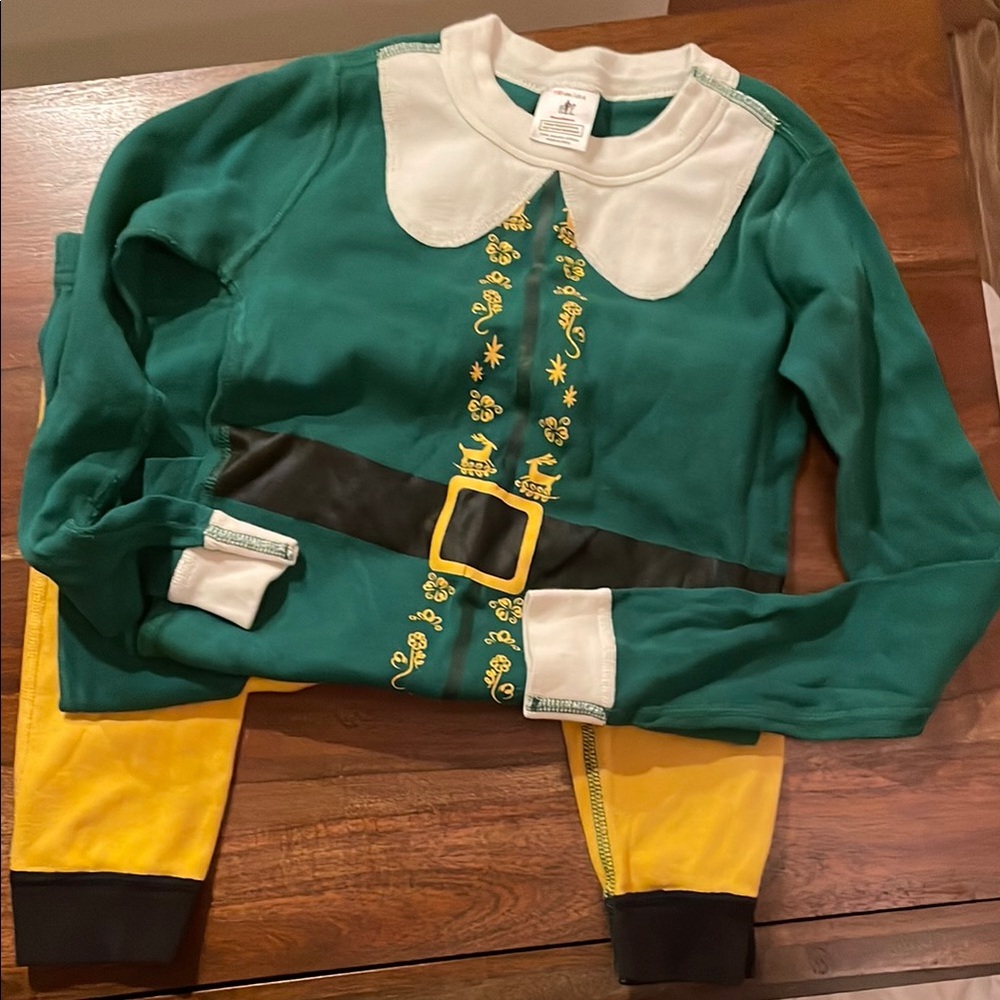 Hannah Andersson Buddy the Elf pajamas size 8